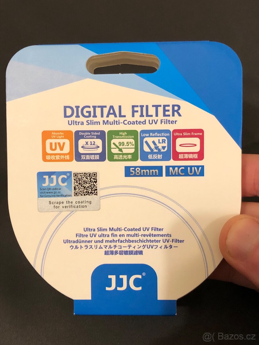 UV filtr JJC 58mm - 3