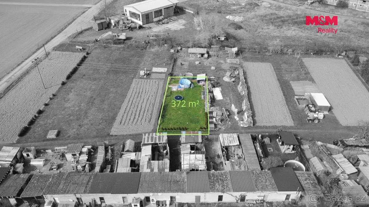 Prodej zahrady, 372 m², Lužice u Šternberka - 3