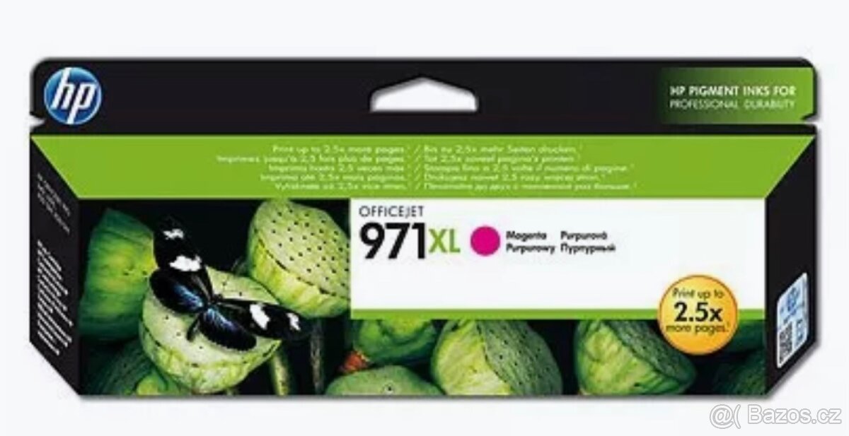 Originální náplně HP 970XL černá a HP 971XL - 3