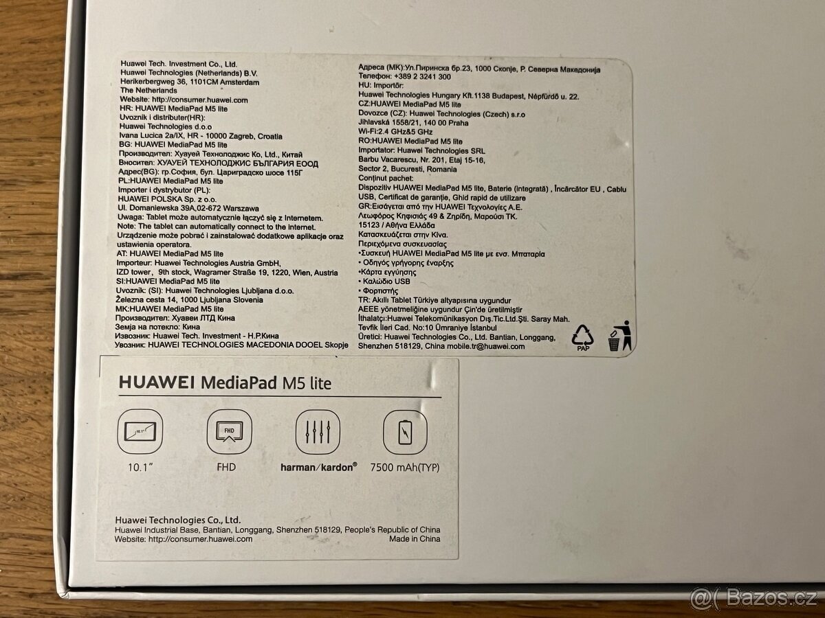 Tablet HUAWEI MediaPad M5 lite, nový - 3