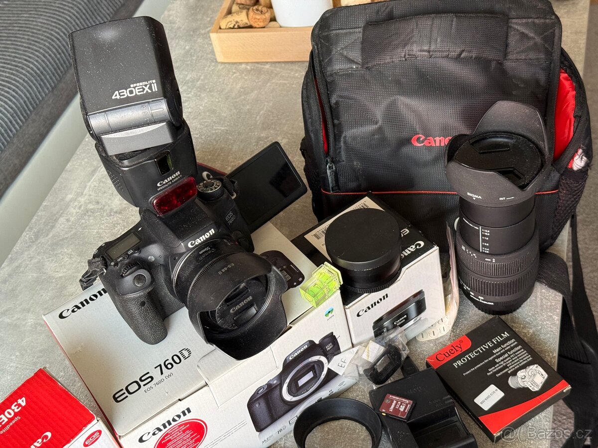 Canon EOS760D + bohaté příslušenství - 3