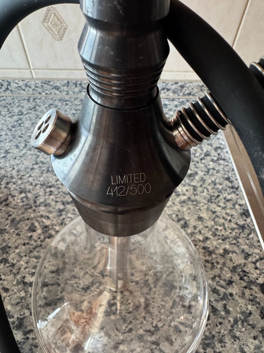 Vodní dýmka AEON × Darkside – limitovaná edice 412/500 + kuf - 3