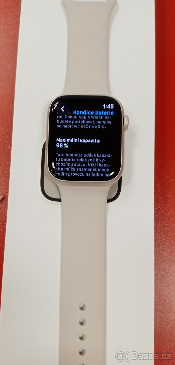 Apple Watch 8 45mm Cellular ba 98% - 3