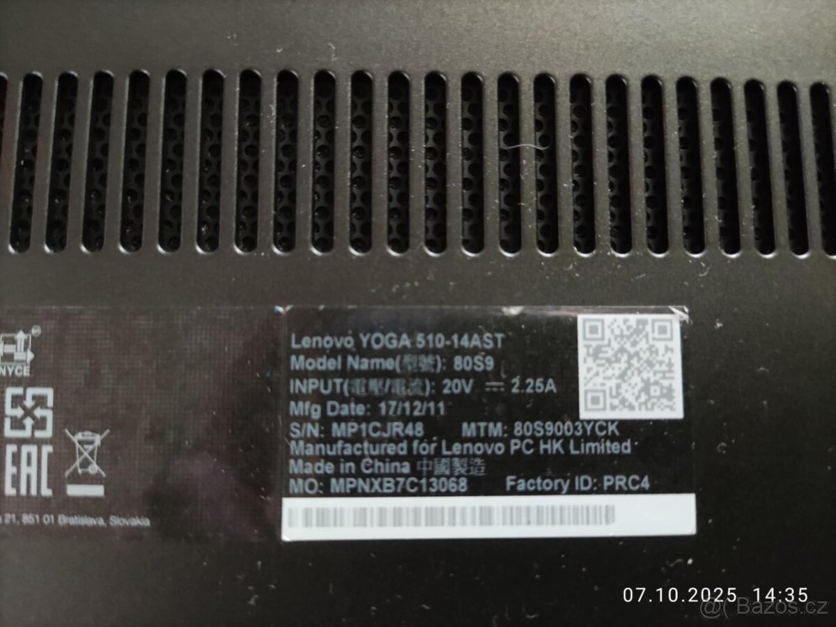 Prodam Lenovo Yoga 510-14Ast - 3