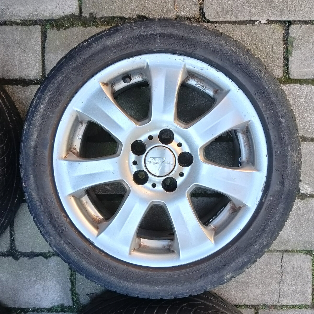 Ráfky - disky elektrony ATS 6,5Jx15H2 + pneu 195/50/15 - 3