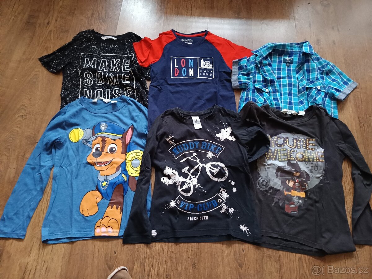Balík oblečení kluk 122 - 128 - 3
