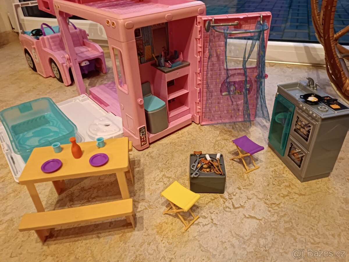 Barbie karavan včetně originál krabice - 3
