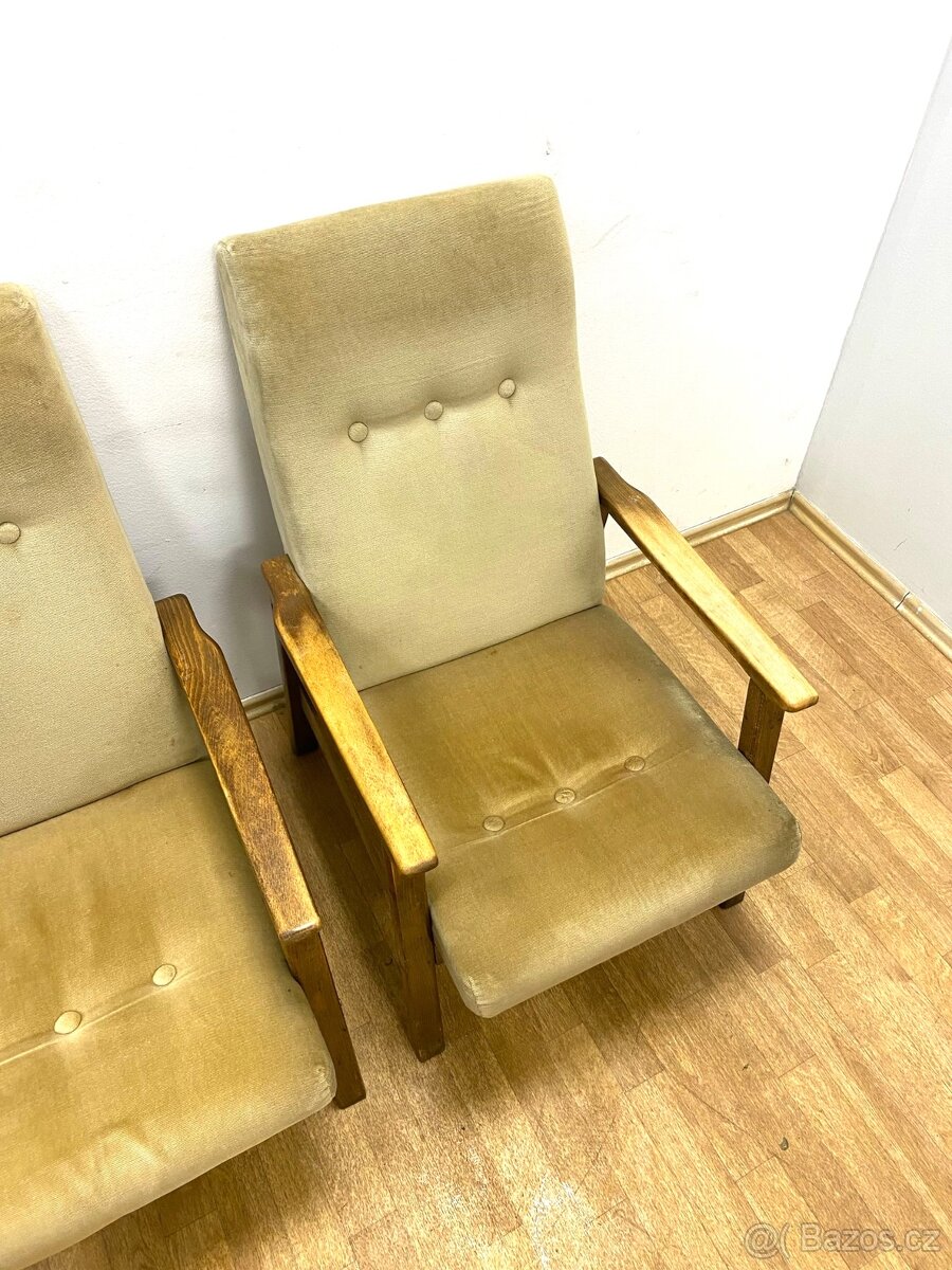 Retro křesla 60. léta —- - 3