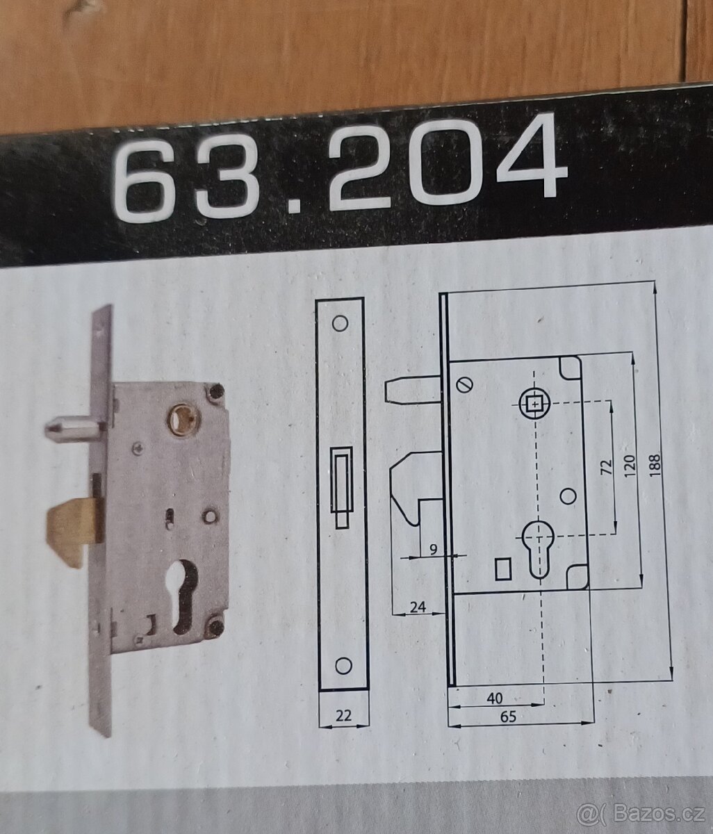 Hákový zamek, 2ks za cenu jednoho - 3