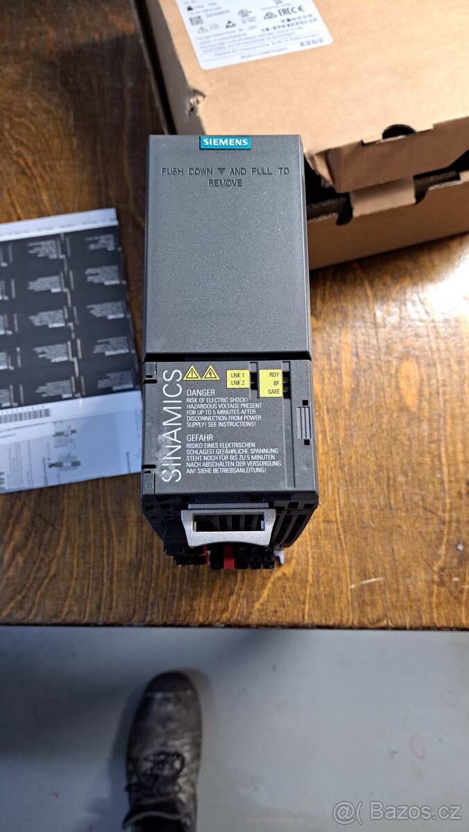 VFD, jistice, stykace Siemens - 3