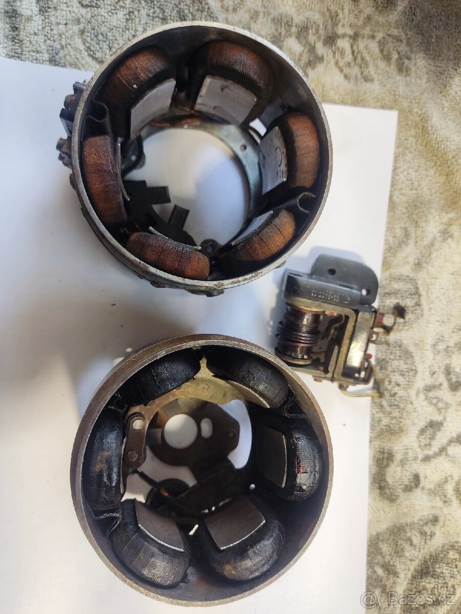 Zapalováni, regulátor jawa, CZ - 3