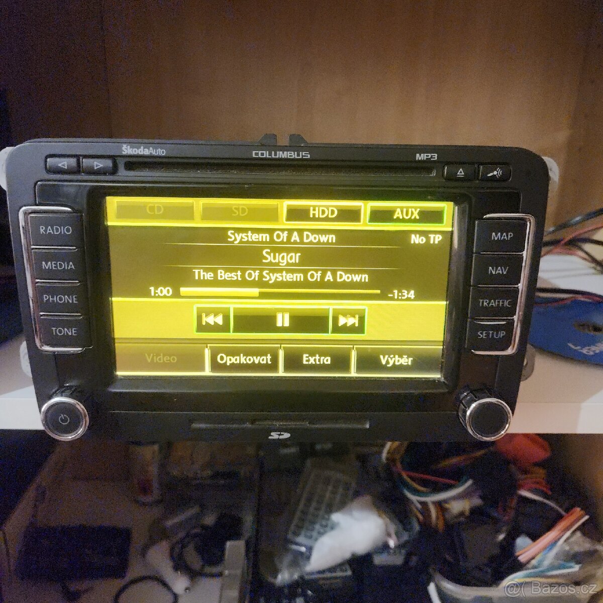 ŠKODA COLUMBUS RNS510 MP3 SD NAVIGACE - 3