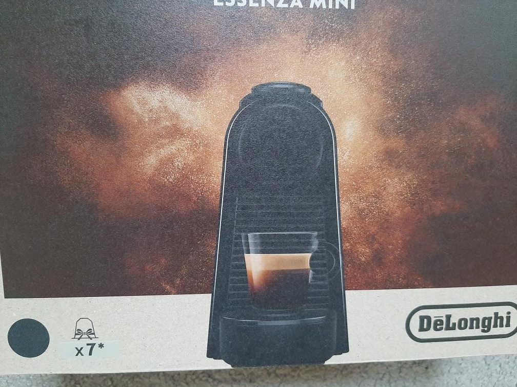Kávovar Nespresso Essence mini, černý, nový +7 kapslí zdarma - 3
