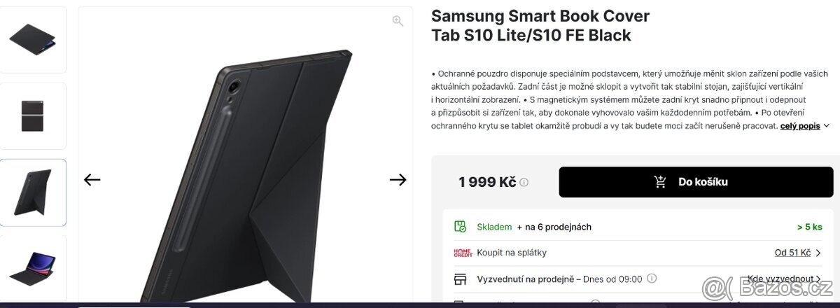tablet Samsung Galaxy TAB S10 Lite 128GB sedy novy - 3