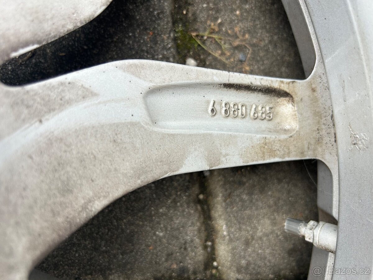 BMW X5 X6 alu disky 5x112 R19+zimní pneu 265/50/19 - 3