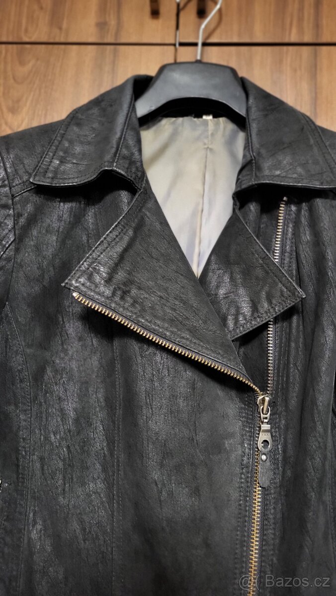 Dámská kožená bunda, 38, C&A, jako nová - 3