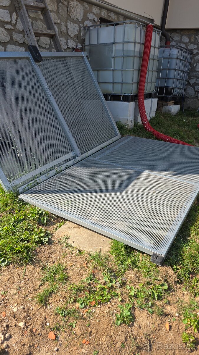 Dvoukřídlá brána pozink - 3