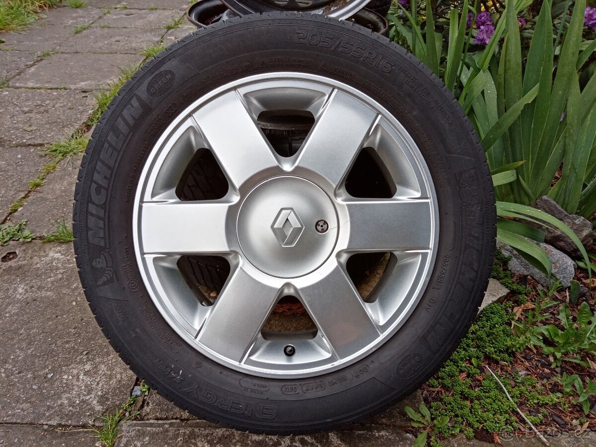 Obutá Alu kola 16ky 4x100 RENAULT DACIA NISSAN - dobírka - 3