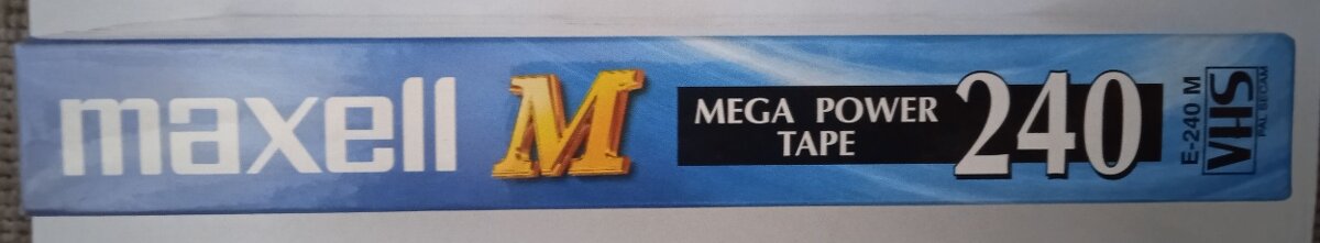 VHS MAXELL - videokazety NOVÉ - 3