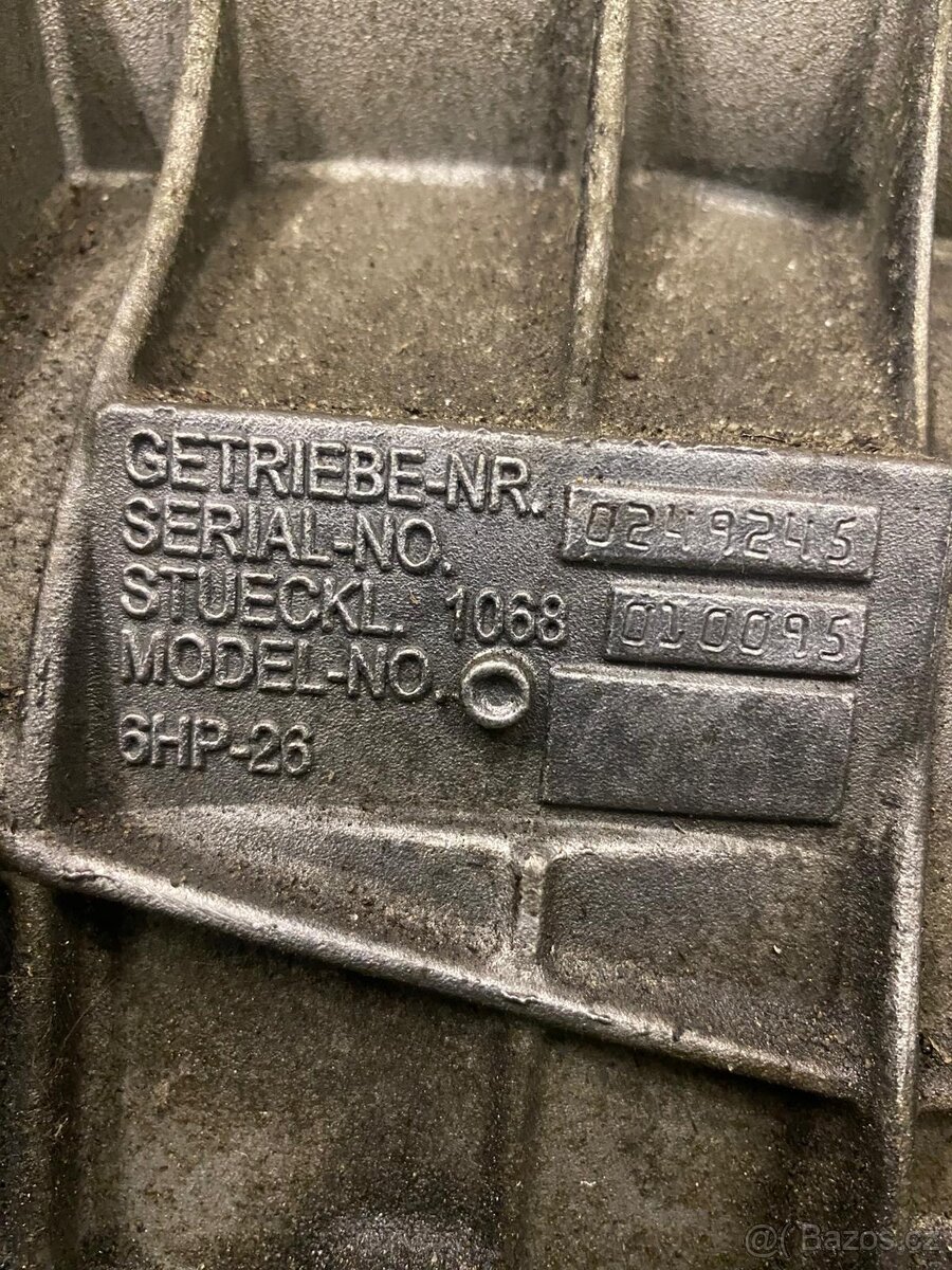Prodam Převodovku ZF 6HP-26 - 3