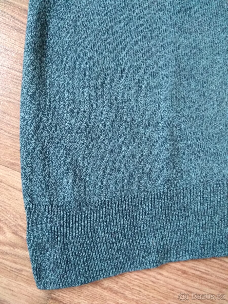 Nový pánský bavlněný svetr C&A - L, modro-šedý - 3