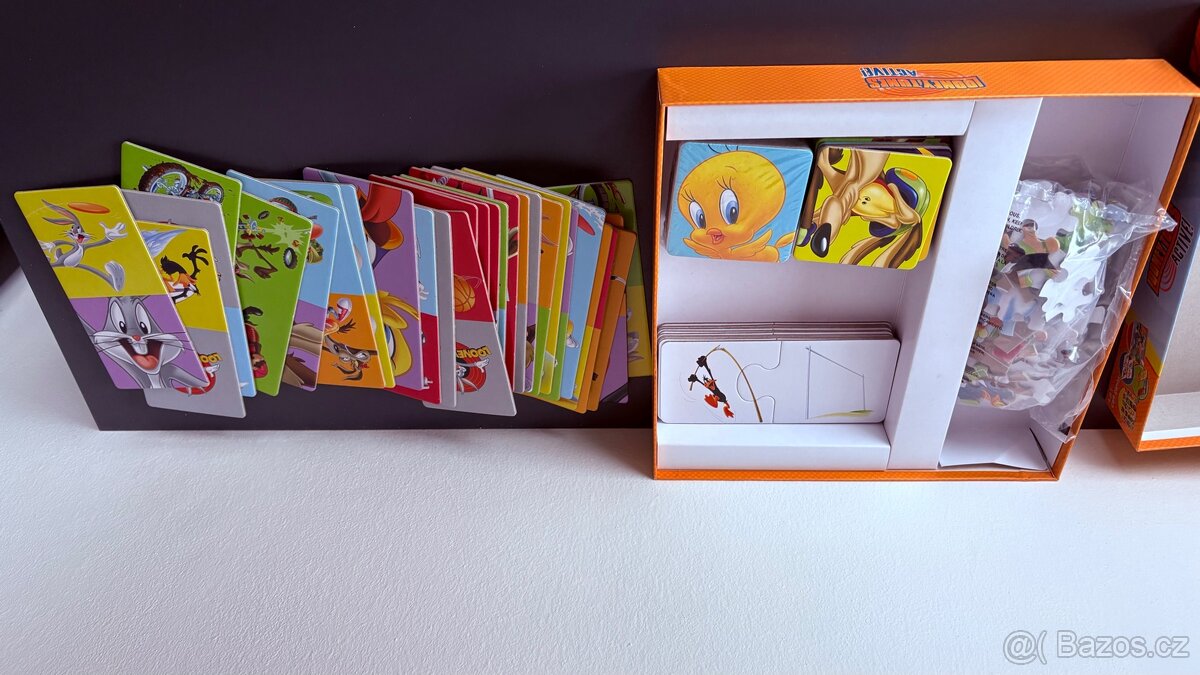 Looney Tunes active 4in1 card games - English Toys - 3