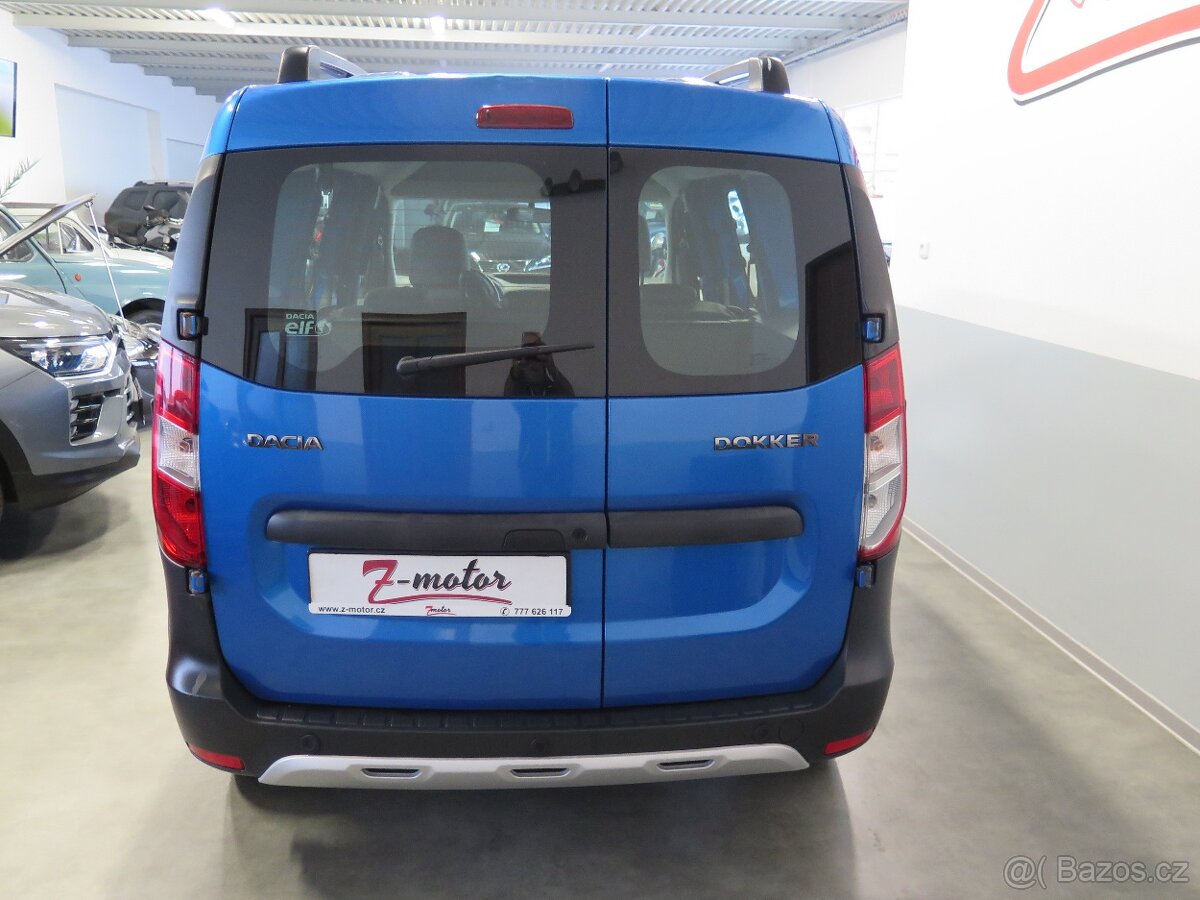 Dacia Dokker 1.2TCe,navi,klima,senzory,Stepway - 3