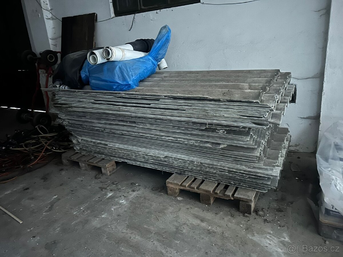 Eternit, střešní krytina, zadarmo. - 3