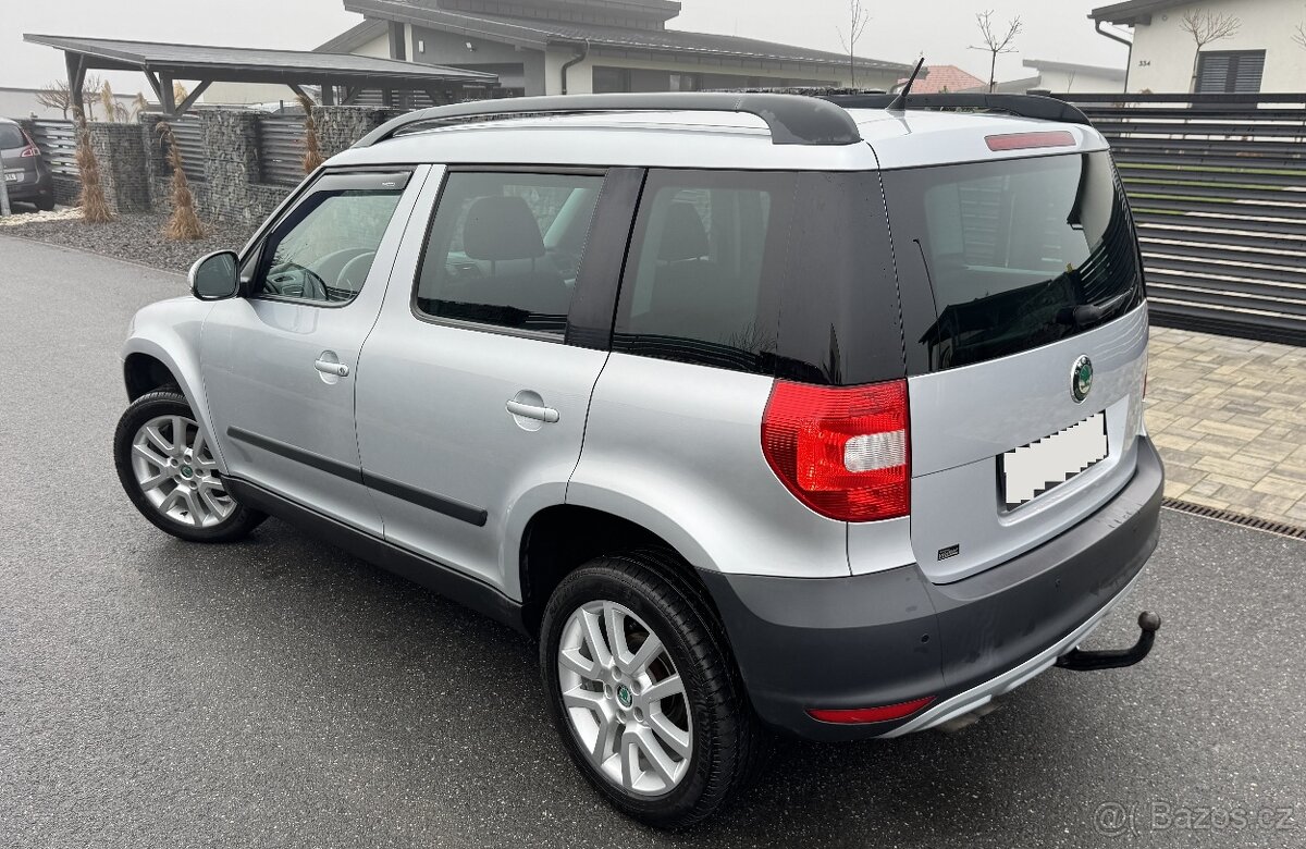 Škoda Yeti 2.0TDI 81kW 2013,162 000km,2x ALU kola,TOP STAV - 3