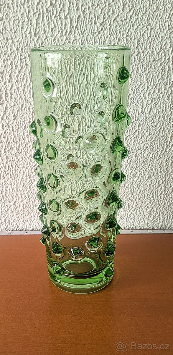 VÁZA P. PÁNEK vysoká 26cm - HEŘMANOVA HUŤ 1971 - 3