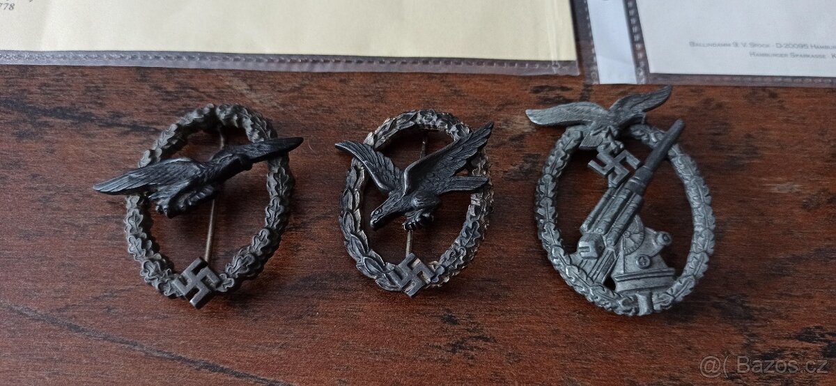 Německo bojové, válečné odznaky. - 3
