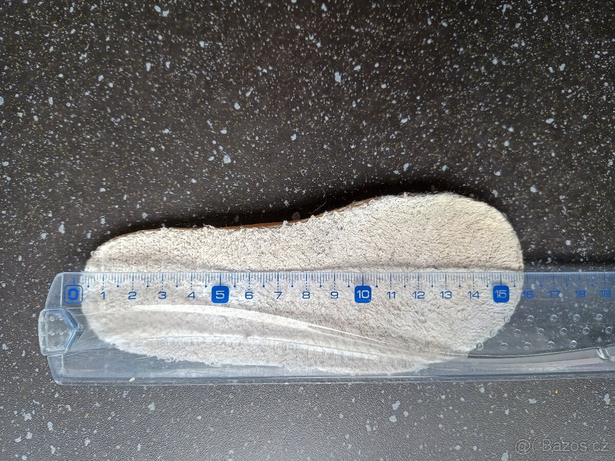 České kožené celoroční boty 24 - 3