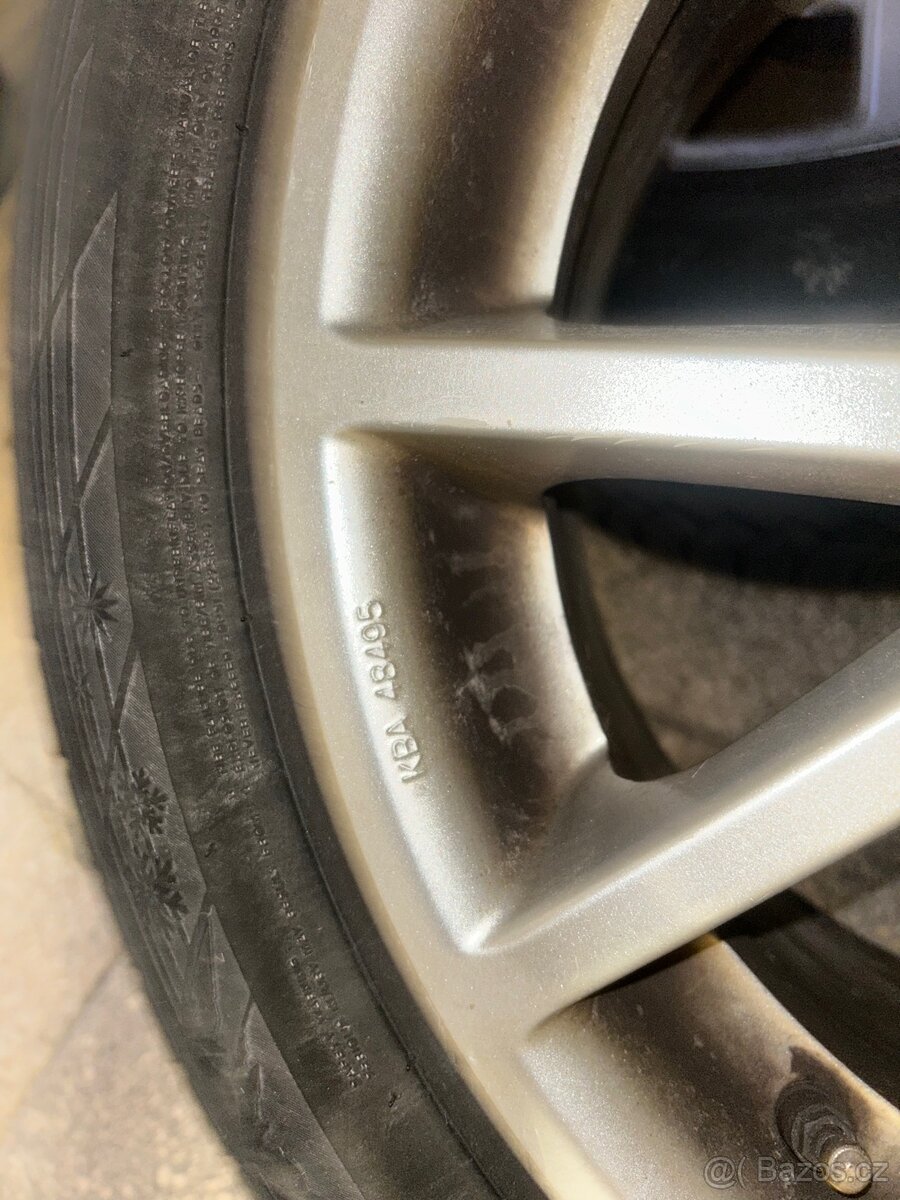 Zimní kola Audi r17 5x112 - 3