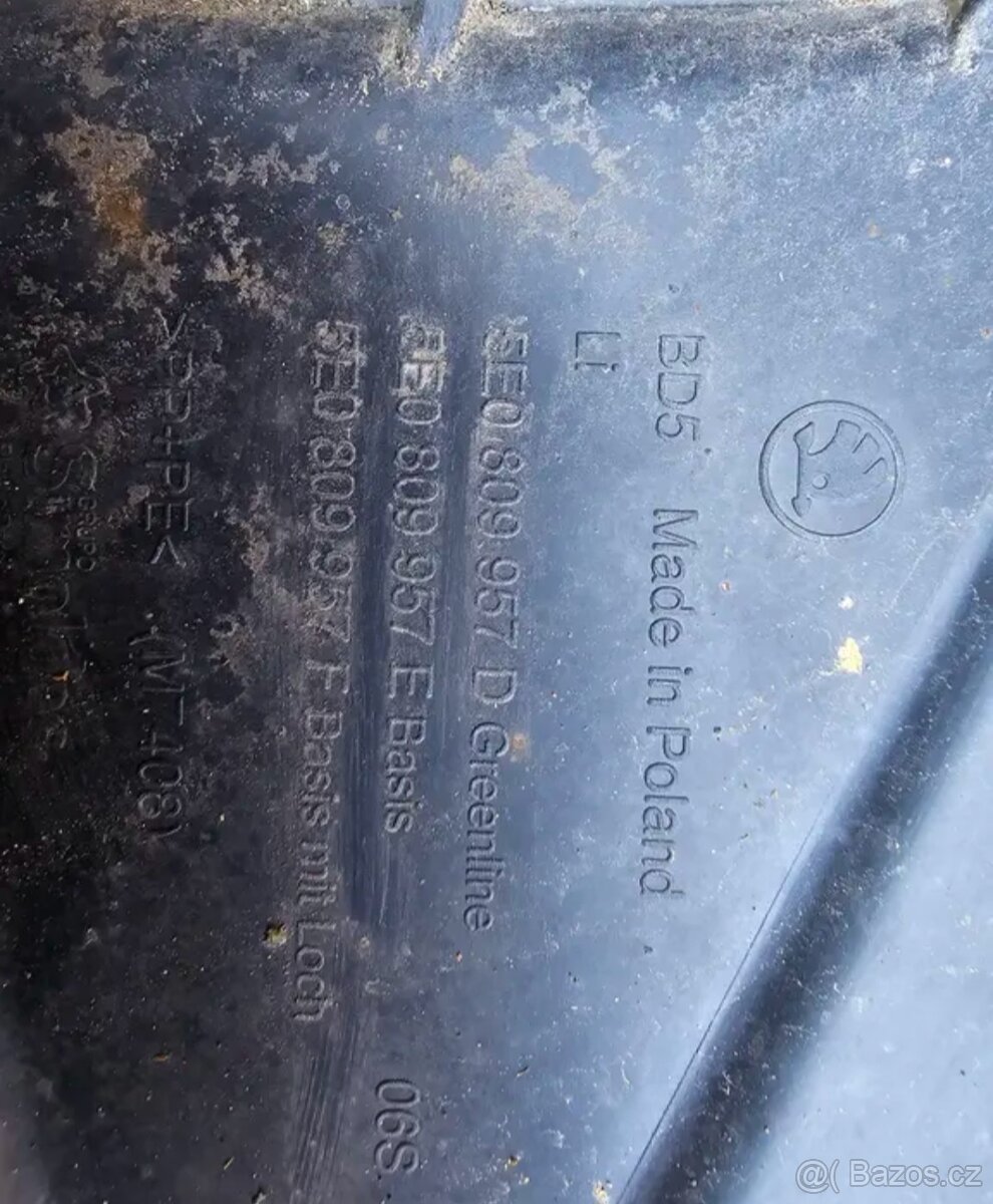 Octavia 3 Podběh kola přední levý - 3