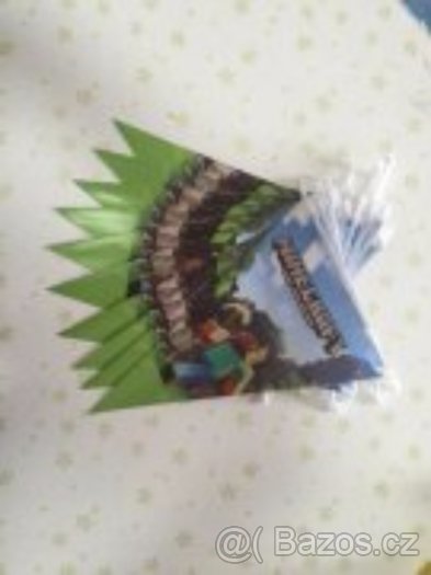 VŠE NÁ MINECRAFT OSLAVU,PÁRTY - 3