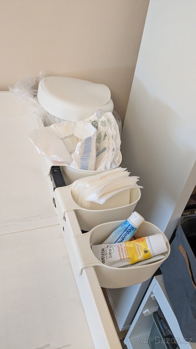 Přebalovací komoda Sundvik + koše/boxy - 3
