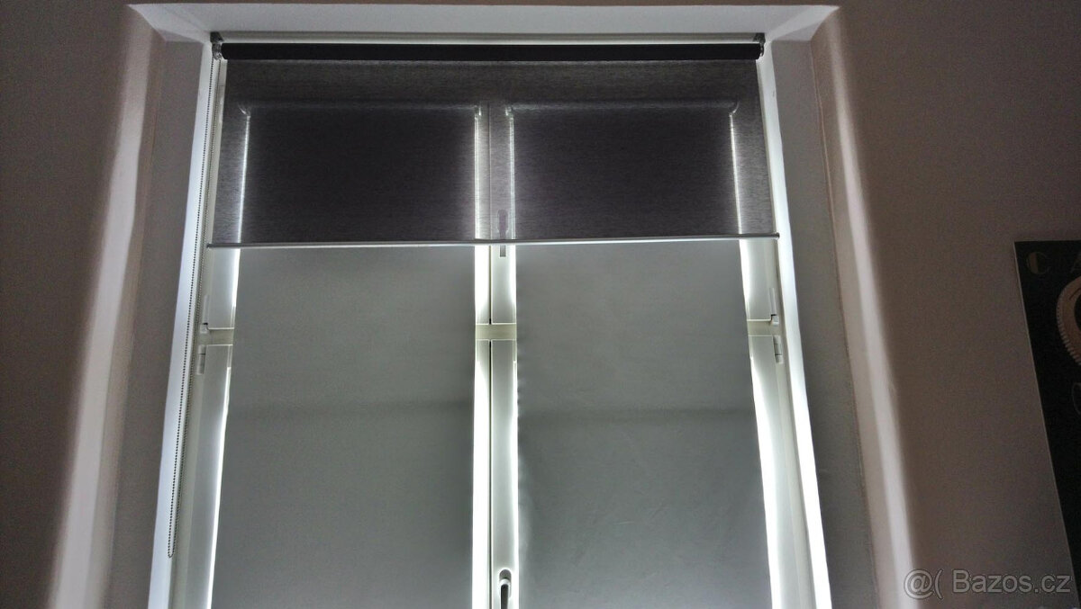 IKEA Roleta SKOGSKLÖVER 140 cm šedá - 3