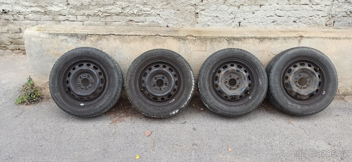 Prodám pneu + disky Mazda - 3