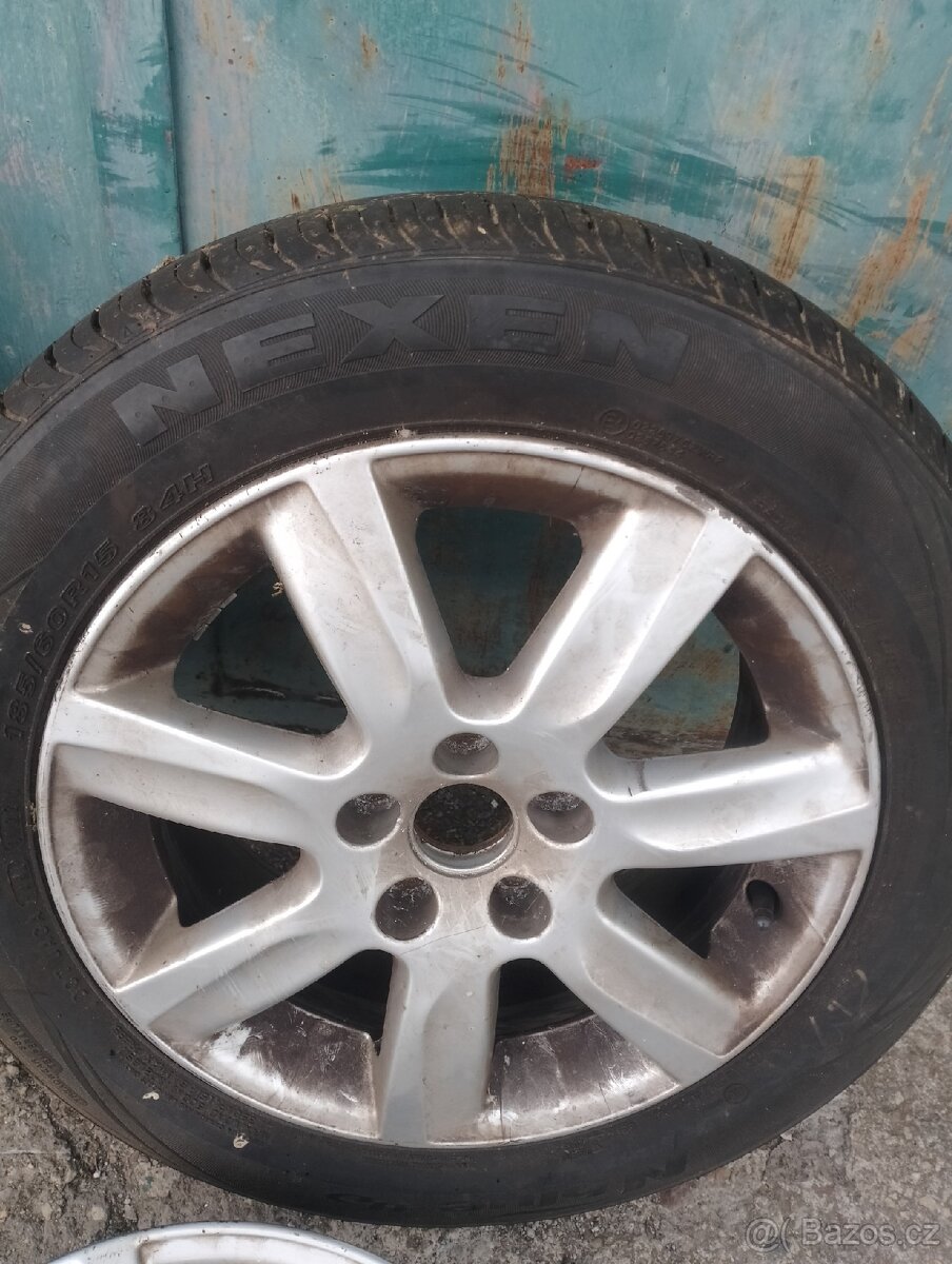 15" 5x100 185/60 R15 (letní) - 3