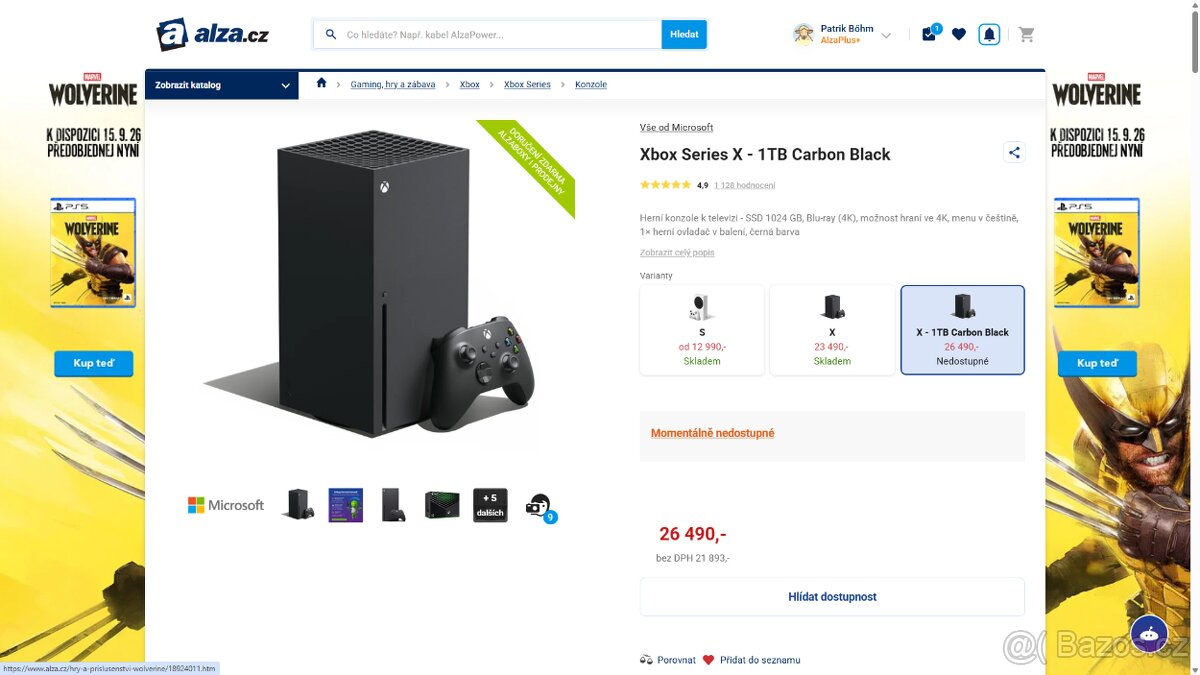 Xbox series X 1TB - 3