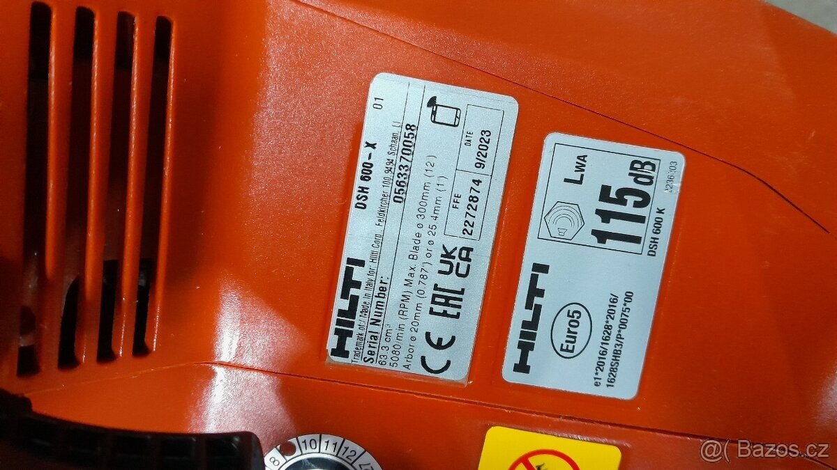 Prodám Hilti DSH 600-X - 3