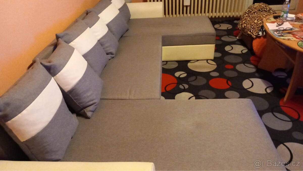 Sedací souprava tvar U - 3