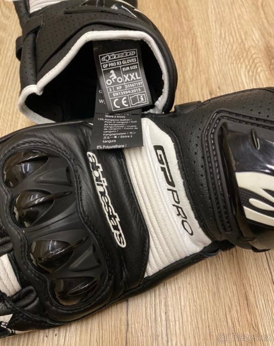Rukavice na motorku Alpinestars GP Pro, vel. XXL - 3
