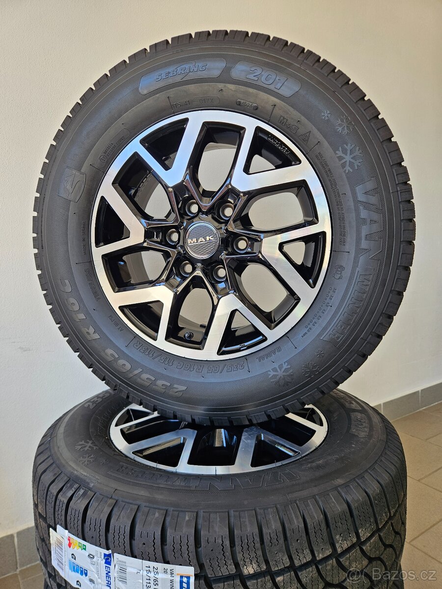 Alu MAK Zátěžové 6x130 _ Zimní 235/65/16C - 3