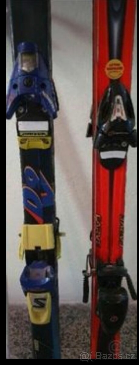 Set 2 párů lyží s vázáním - 3