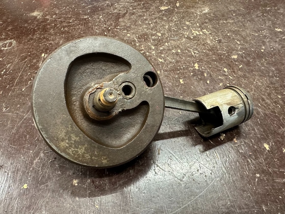 Predám klikovka ČZ 125t klikový hridel ojnice - 3