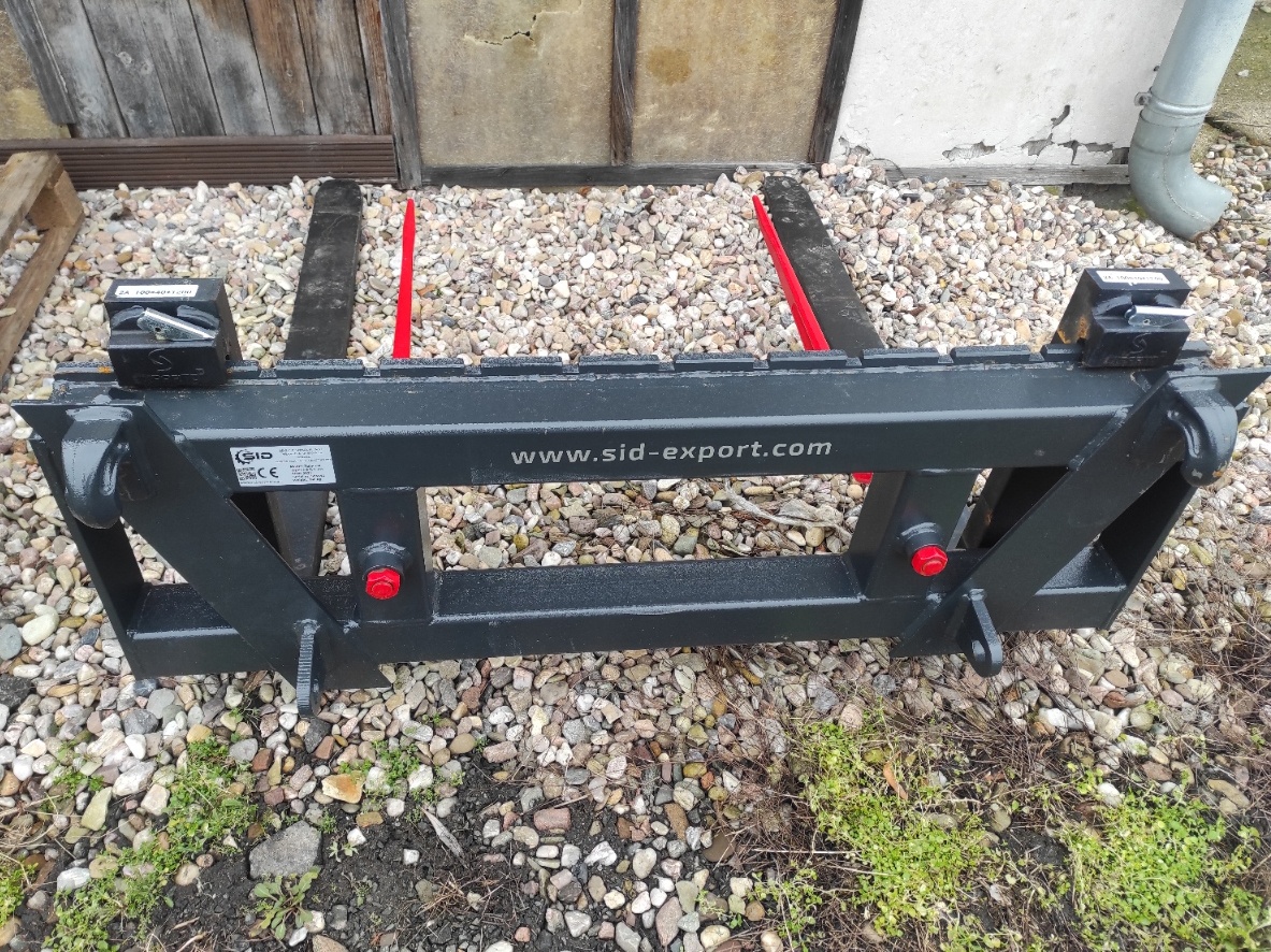 Paletové vidle ISO2, upnutí euro - 3