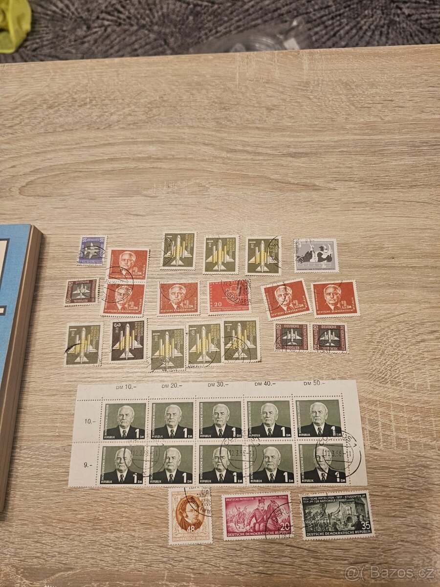 Německé známky + katalog - 3