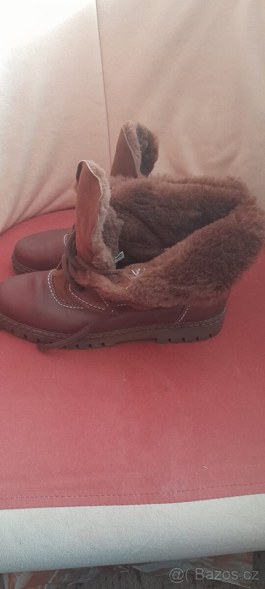 zimní šněrovací boty - 3