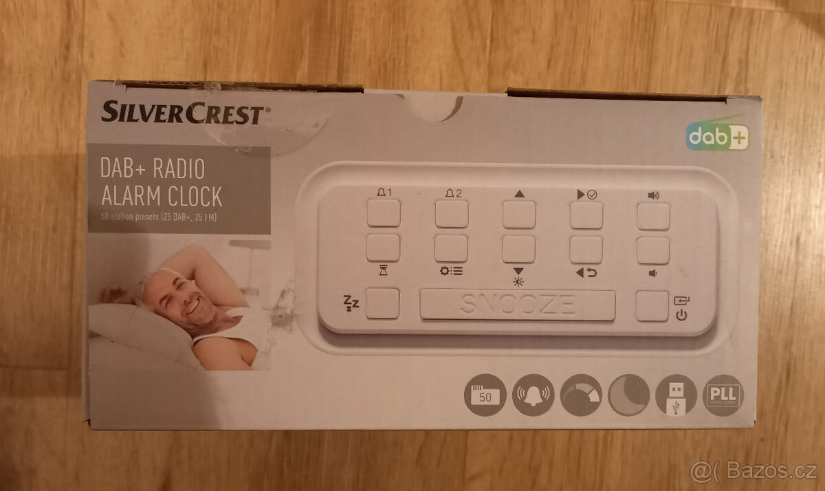 Nový radio budík Silvercreast - 3